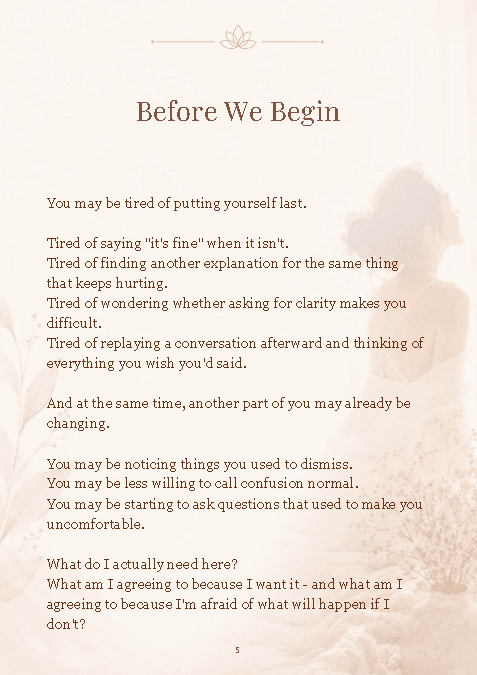 Upward Reads Preview of Guide II, page 5: Before We Begin.