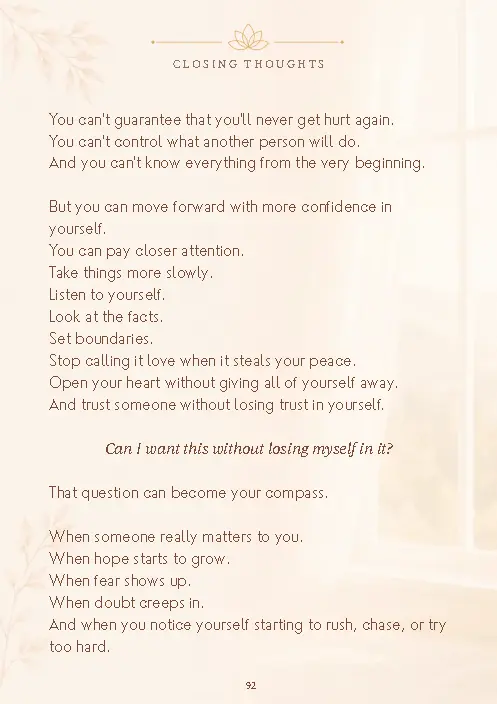 Upward Reads guide iii loving without losing yourself92