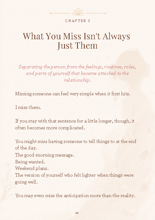 Guide I Page 64 Preview of Guide I, page 64: What You Miss Isn’t Always Just Them.